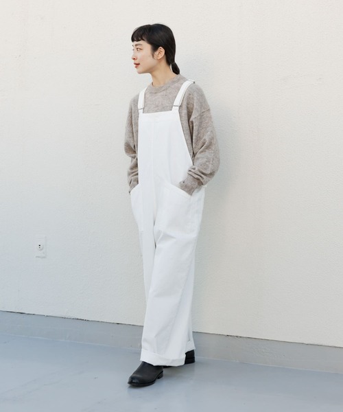 かぐれ オーバーオール FREE オフホワイト レディース : ZOZOTOWN