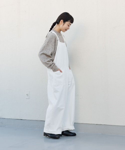 かぐれ」 オーバーオール FREE オフホワイト レディース mumさま専用