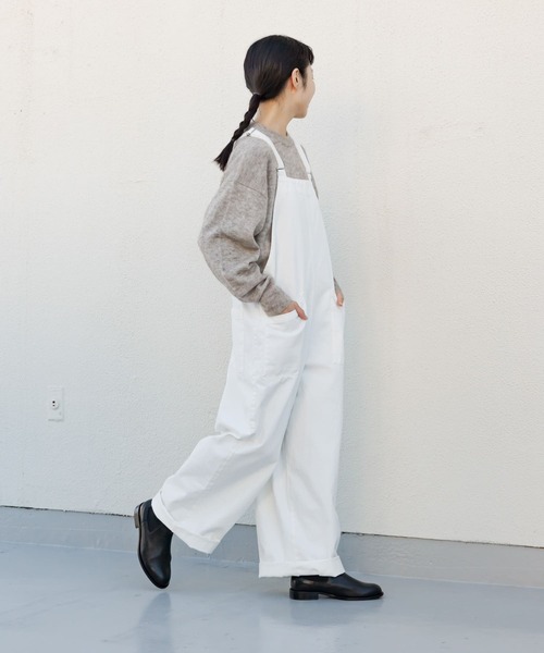 かぐれ オーバーオール FREE オフホワイト レディース : ZOZOTOWN