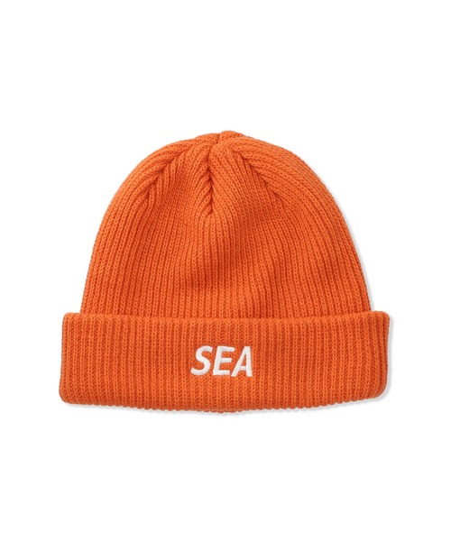 wind and sea ニット帽 SEA LOGO KNIT CAP（ニットキャップ/ビーニー）｜WIND AND SEA