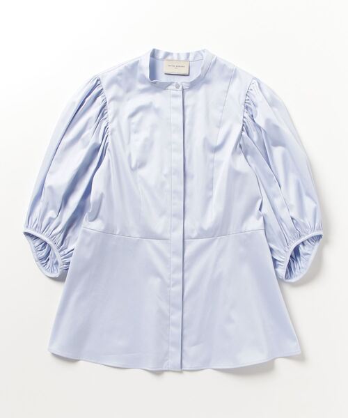 「UNITED ARROWS」 半袖ブラウス 38 ホワイト レディースの画像