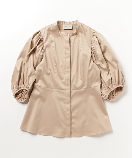 「UNITED ARROWS」 半袖ブラウス 38 ホワイト レディースの画像