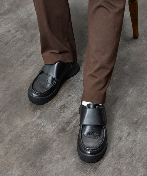 PADRONE（パドローネ） スニーカー パドローネ / VELCRO STRAP SHOES