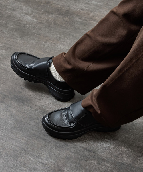 PADRONE（パドローネ） スニーカー パドローネ / VELCRO STRAP SHOES