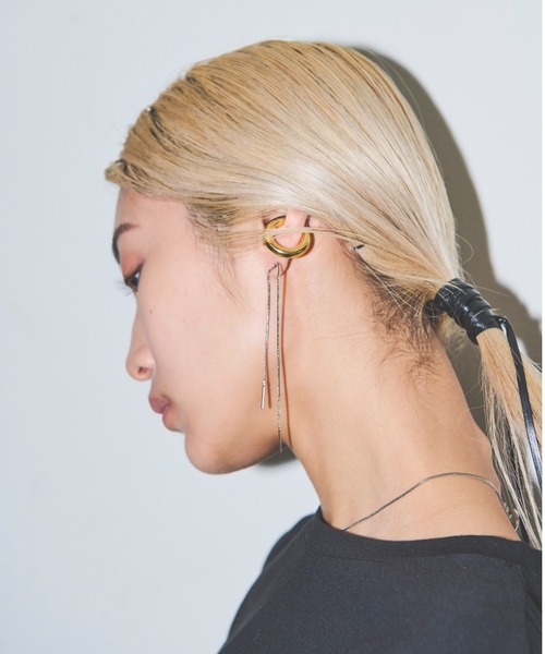 AIC. ピアス 「再入荷」ロングチェーンピアス レディース : ZOZOTOWN