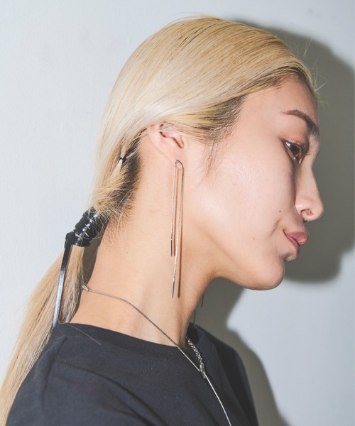 AIC. ピアス 「再入荷」ロングチェーンピアス レディース : ZOZOTOWN