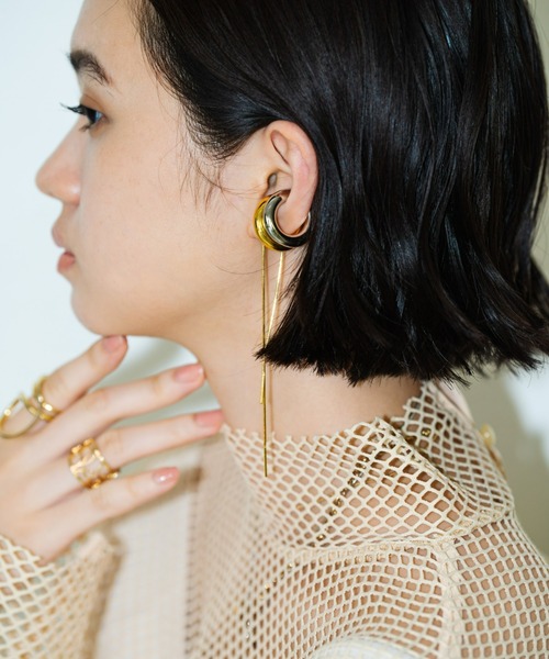 AIC. ピアス 「再入荷」ロングチェーンピアス レディース : ZOZOTOWN