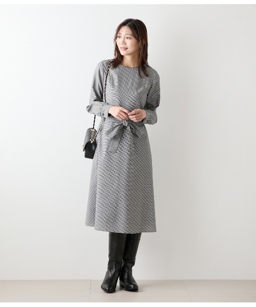 NEWYORKER（ニューヨーカー） ワンピース 「ストレッチ」ウール