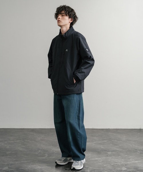 LOGOS（ロゴス） ナイロンジャケット 撥水 裏タフタワンポイントロゴ