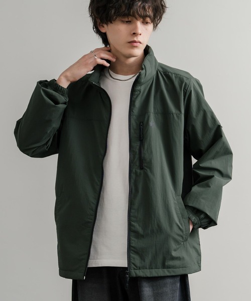LOGOS（ロゴス） ナイロンジャケット 撥水 裏タフタワンポイントロゴ