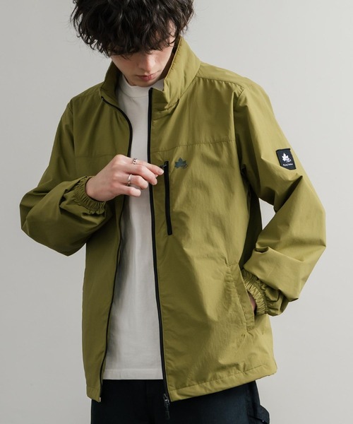 LOGOS（ロゴス） ナイロンジャケット 撥水 裏タフタワンポイントロゴ