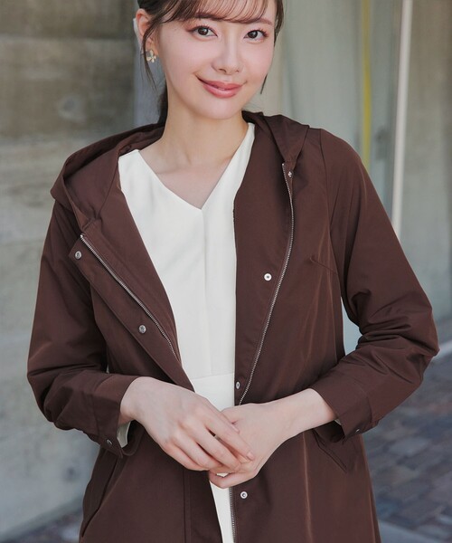 「Tiaclasse」 マウンテンパーカー M ピンク レディース_画像5