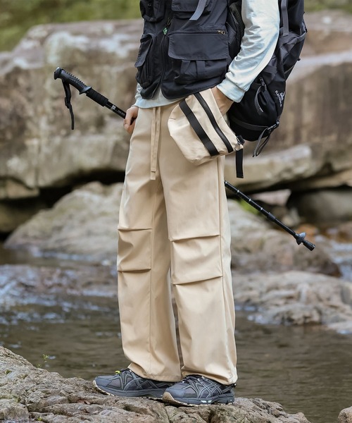aimoha（アイモハ） カーゴパンツ レイヤードデザイン ワイドカーゴ