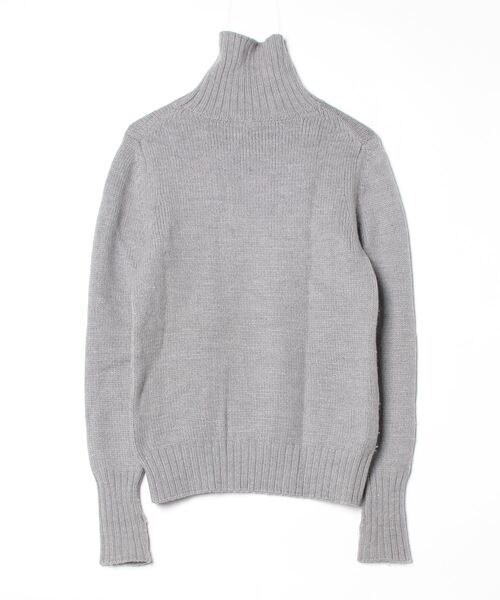 超美品！HYKE グレー タートルネック ニット セーター HYKE（ハイク） タートルネックニット 1 グレー レディース : ZOZOTOWN
