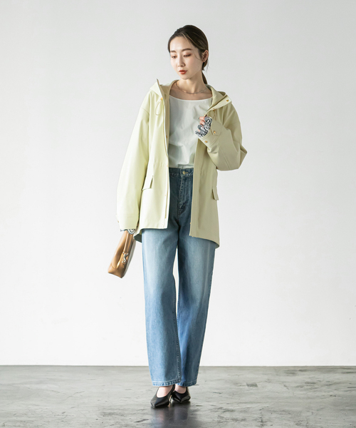 NOBLE（ノーブル） マウンテンパーカー 36 ベージュ レディース