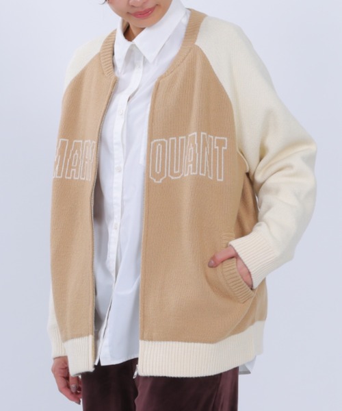 MARY QUANT マリークワント　スタジャン M レディース　ジャンパー MARY QUANT/PATCH STUDIUM JACKET｜Daytona Park(FREAK'S STORE公式通販)