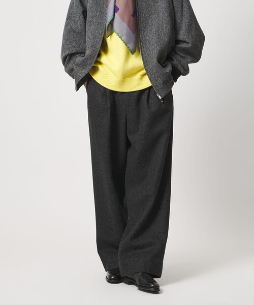 DISTRICT（ROSSIGNOL） スラックス 「District」ウール ナイロン