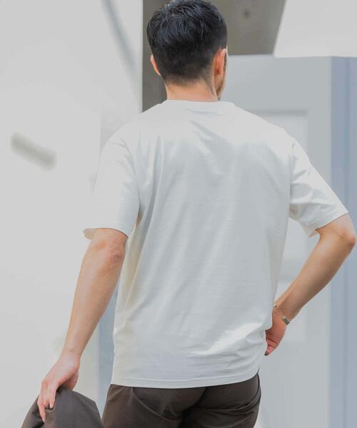 「URBAN RESEARCH ROSSO MEN」 半袖Tシャツ LARGE グレー メンズ_画像7