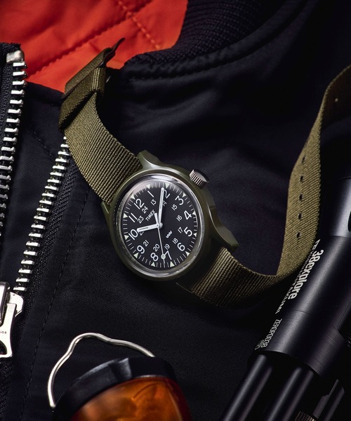 TIMEX（タイメックス） アナログ腕時計 FREE カーキ メンズ : ZOZOTOWN