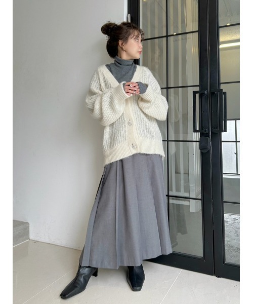 Mila Owen（ミラオーウェン） カーディガン 「WEB限定」アルパカ混