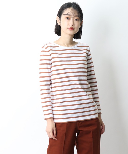 Le Minor（ルミノア） 7分袖カットソー 0 ライトブルー レディース