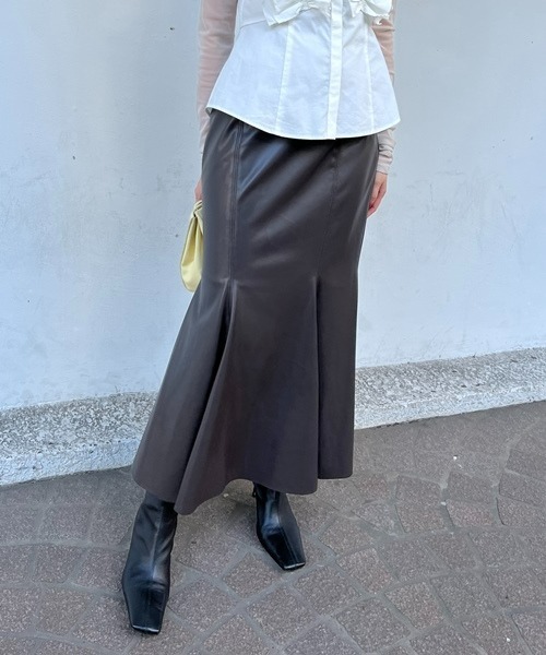 「FRAY I.D」 ロングスカート 0 グレー レディース_画像6