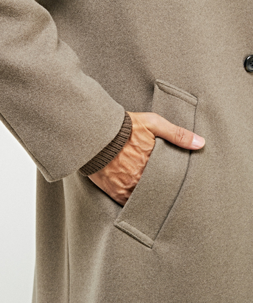 「MEN'S MELROSE」 ステンカラーコート 3 ネイビー メンズ_画像7