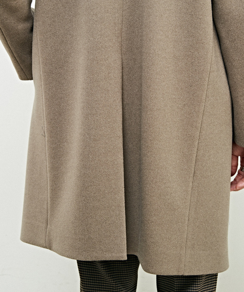 「MEN'S MELROSE」 ステンカラーコート 3 ネイビー メンズ_画像8