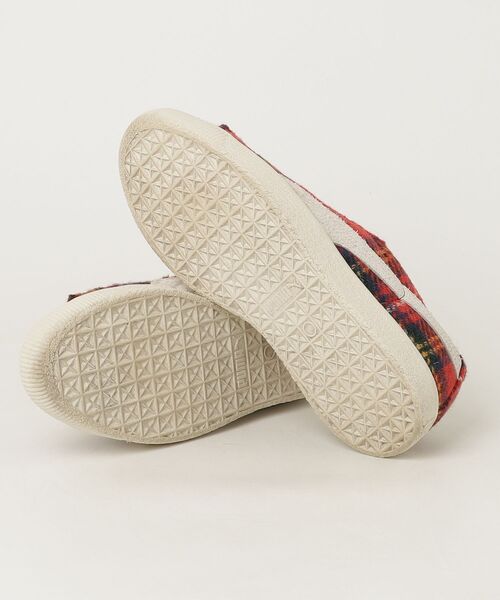 「ear PAPILLONNER」 ローカットスニーカー 24.5cm レッド レディース_画像3