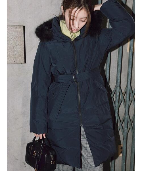 Te chichi（テチチ） コート アウター 「宮本茉由着用」フードロング