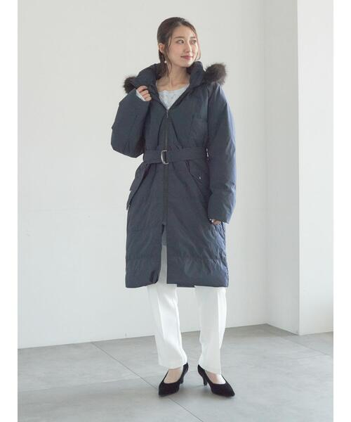 テチチ　Te chichi　ロングダウンコート　アイボリー 楽天市場】【SALE／70%OFF】Techichi/ロングダウン Te chichi テチチ