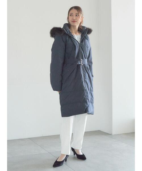 Te chichi（テチチ） コート アウター 「宮本茉由着用」フードロング