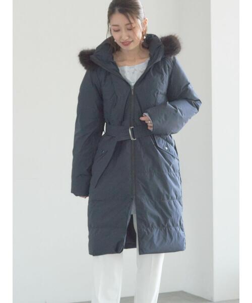 Te chichi（テチチ） コート アウター 「宮本茉由着用」フードロング