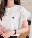 ヘンリーネック tシャツ 半袖 「mily b...の詳細画像5