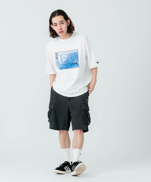 「SILAS」 ハーフパンツ X-LARGE ブラック メンズ_画像3