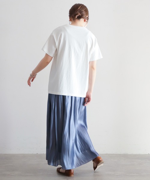 「NOMBRE IMPAIR」 半袖Tシャツ FREE ライトグレー レディース_画像3
