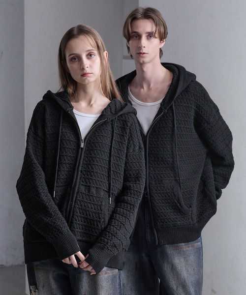 【CLEL】まとめ売り(ブルゾン、ニット、パーカー、ジャージ、ニット帽) CLEL（クレイル） ニット帽 ニットキャップ 「CLEL」Alpaca Blend