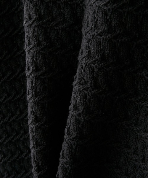 CLEL（クレイル） パーカー 「CLEL」3D Full-Zip Knit Hoodie / 3D