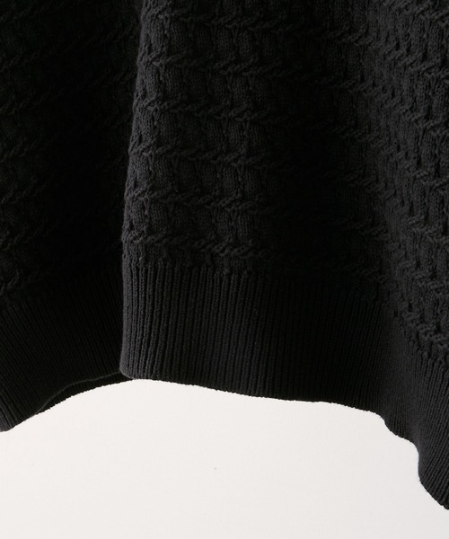 CLEL（クレイル） パーカー 「CLEL」3D Full-Zip Knit Hoodie / 3D