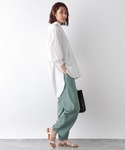 「GLOBAL WORK」 7分袖シャツ FR...の詳細画像2