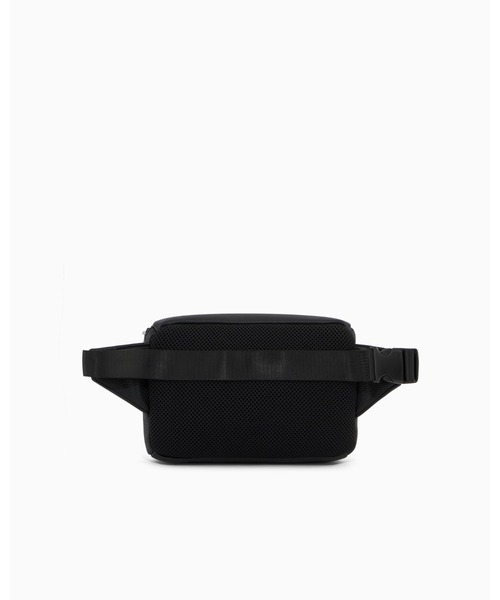 EMPORIO ARMANI ブラック ウエストポーチ EMPORIO ARMANI ウエストポーチ 「エンポリオ アルマーニ」タンブル
