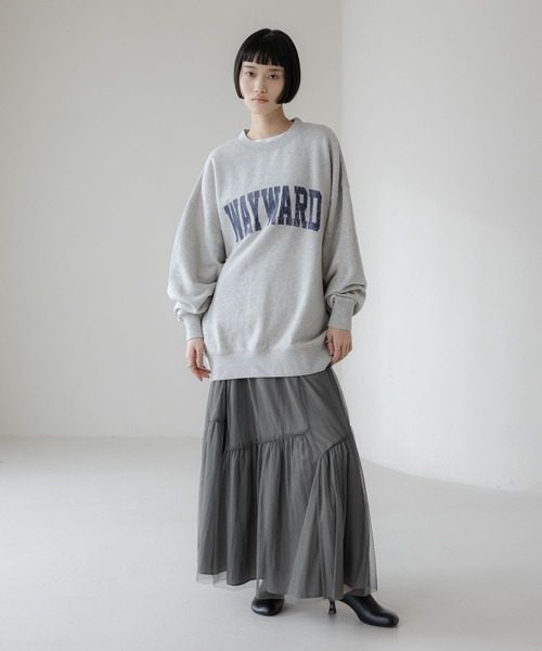 LOWRYS FARM（ローリーズファーム） トレーナー スウェット レース