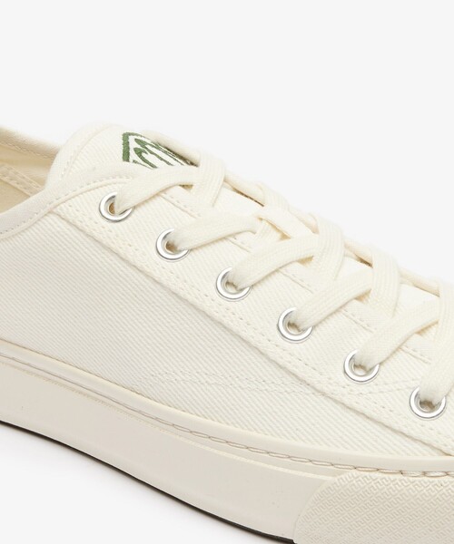 「LACOSTE」 ローカットスニーカー 28.0cm ブラック×ホワイト メンズ_画像7