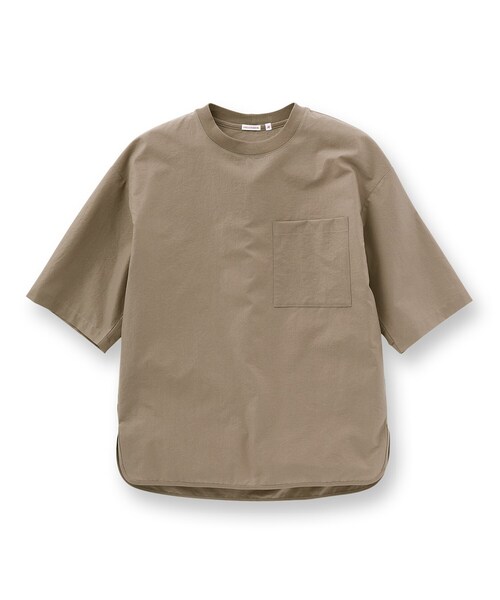 「DRESSTERIOR」 半袖シャツ 91 ブラック メンズ_画像4