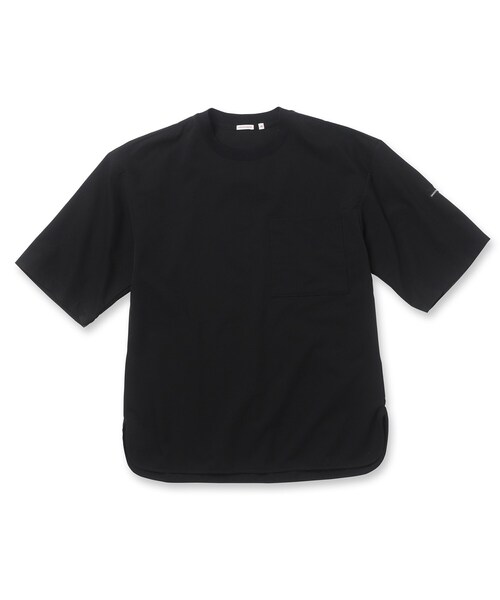 「DRESSTERIOR」 半袖シャツ 91 ブラック メンズ_画像5