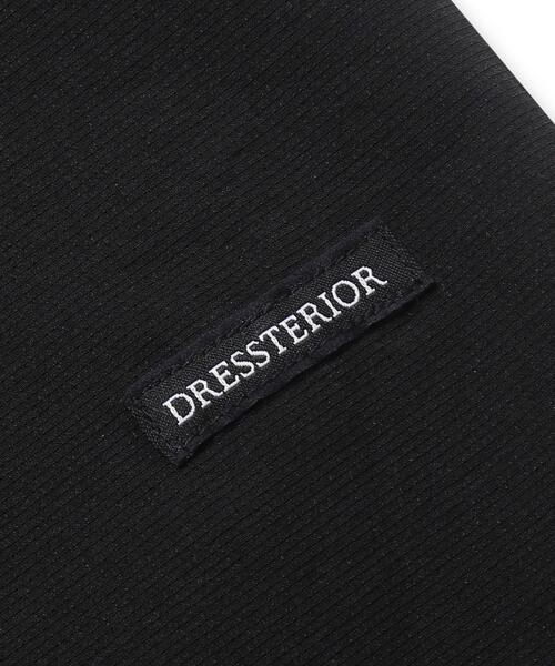 「DRESSTERIOR」 半袖シャツ 91 ブラック メンズ_画像8