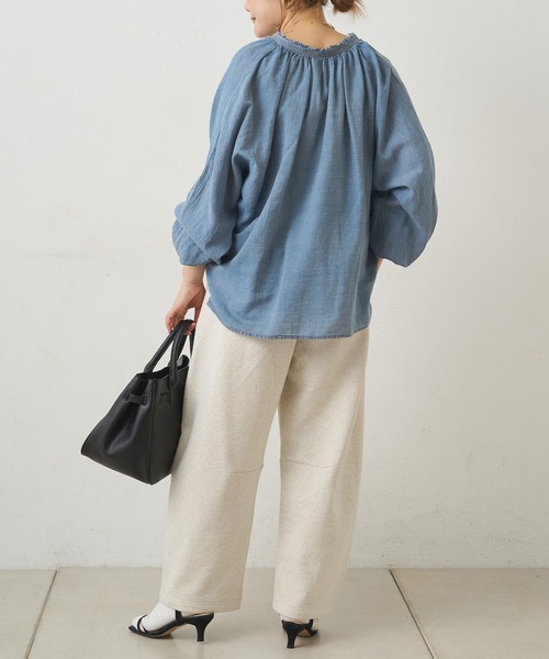 スウェットパンツ ジャージ ウエストレイヤードスウェットパンツ レディース