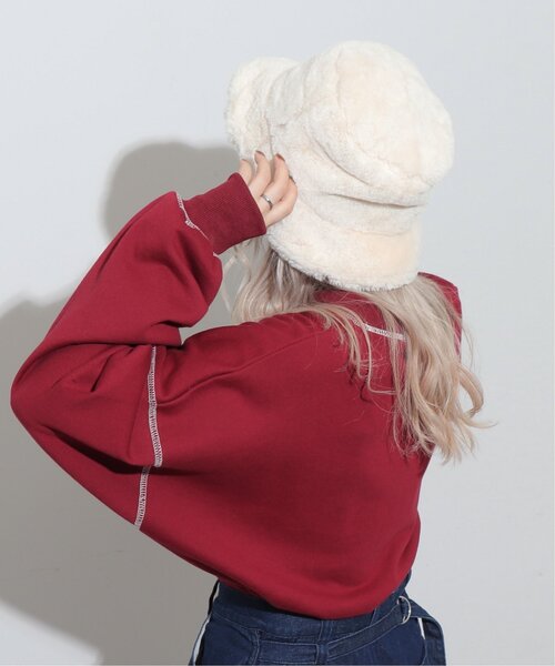 「DOUBLE NAME」 スウェットカットソー FREE キナリ レディース_画像3