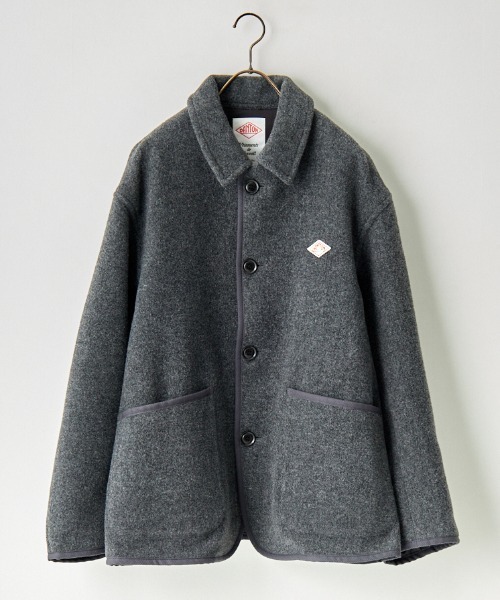 DANTON ウールジャケット 42 グレー Danton（ダントン） ジャケット 42 グレー レディース : ZOZOTOWN