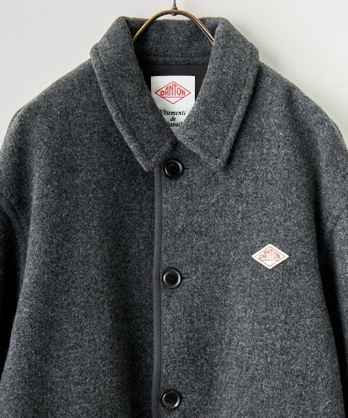 DANTON ウールジャケット 42 グレー Danton（ダントン） ジャケット 42 グレー レディース : ZOZOTOWN